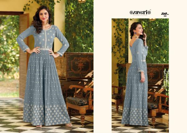 Zaveri Jump Suit 2 Georgette  New Stylist Wear Collection